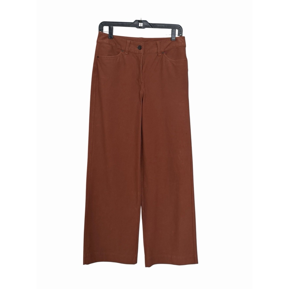 LULULEMON City Sleek 5 Pocket Wide Leg Pant Sz 28 Utilitech Women #JJJ7-3